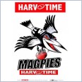 Collingwood Magpies Mascot (Harv Time Poster)