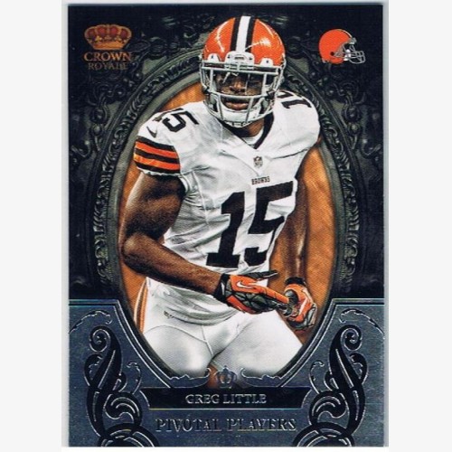 2012 Crown Royale - Pivotal Players #3 Greg Little - Cleveland Browns