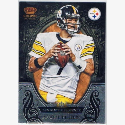 2012 Crown Royale - Pivotal Players #4 Ben Roethlisberger - Pittsborgh Steelers