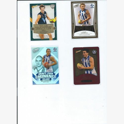 2013 Select Prime Series - Prime Draft Card - Jack Ziebell - North Melbourne