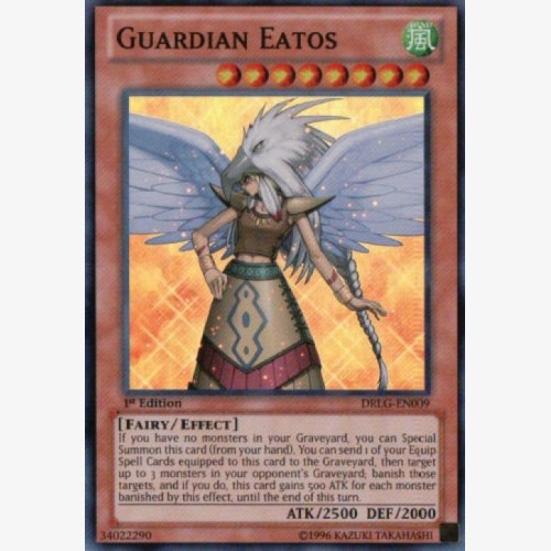 Yu-Gi-Oh! Guardian Eatos (DRLG-EN009) - Super Rare