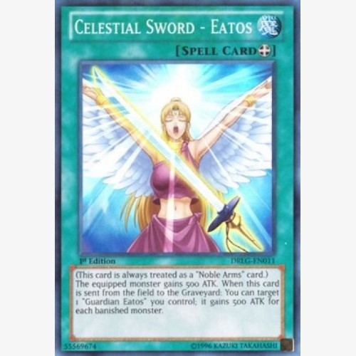 Yu-Gi-Oh! Celestial Sword - Eatos (DRLG-EN011) - Super Rare