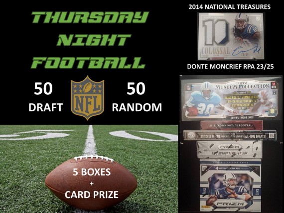 #480 NFL FOOTBALL MUSEUM COLLECTION THURSDAY + CARD GIVEAWAY  BREAK - SPOT 15