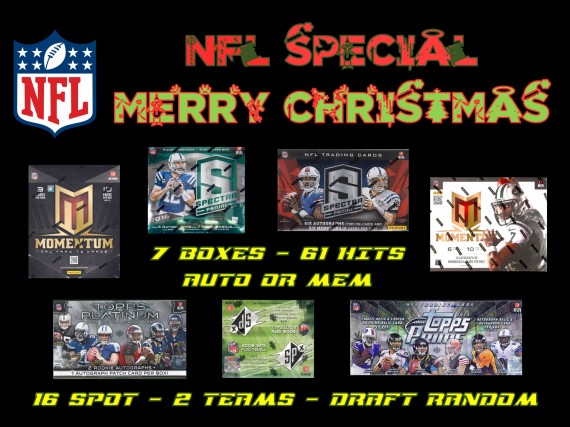 #525 NFL FOOTBALL SPECTRA CHRISTMAS SPECIAL BREAK - SPOT 2