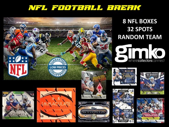 #885 NFL FOOTBALL THE IMMACULATE EIGHT - SPOT 27