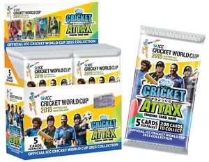 EUREKA SPORTS CARDS LIVE BOX BREAK #`13 - 1 BOX WORLD CUP CRICKET - Spot 13