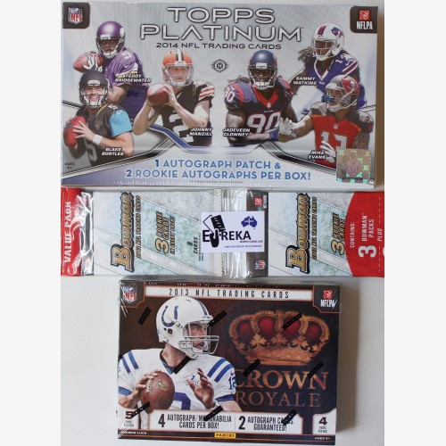 EUREKA SPORTS CARDS BREAK #21 - NFL 2 BOX AND BONUS - SPOT 3