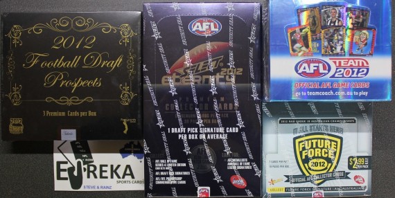 EUREKA SPORTS CARDS AFL BREAK #53 - 2012 SERIES BREAK - SPOT 5