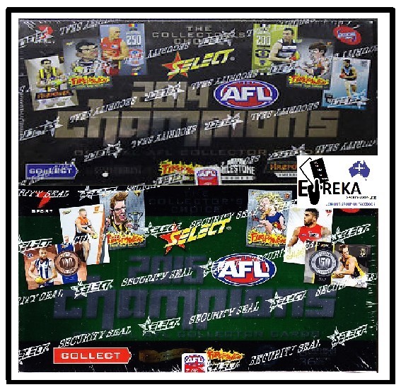 EUREKA SPORTS CARDS AFL BREAK #59 - 2 BOX  2014 & 2015 CHAMPIONS BREAK - Spot 6