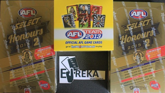 EUREKA SPORTS CARDS AFL BREAK #109 - 2015 HONOURS TEAMCOACH BREAK - SPOT 3