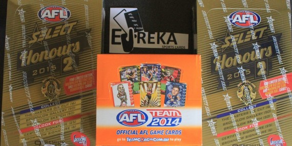 EUREKA SPORTS CARDS AFL BREAK #118 - 2015 HONOURS TEAMCOACH BREAK - SPOT 9