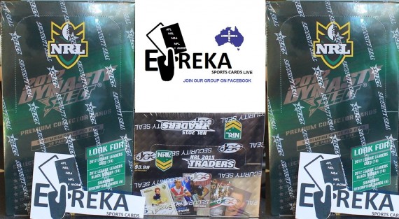#155 EUREKA SPORTS CARDS NRL 2x DYNASTY + TRADERS  BREAK - SPOT 15