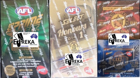#156 EUREKA SPORTS CARDS AFL SELECT PRIME HONOURS1 BREAK - SPOT 1