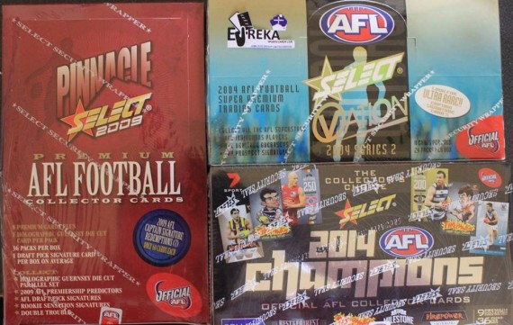 #161 EUREKA SPORTS CARDS AFL CAPTAIN'S HUNT BREAK - SPOT 14