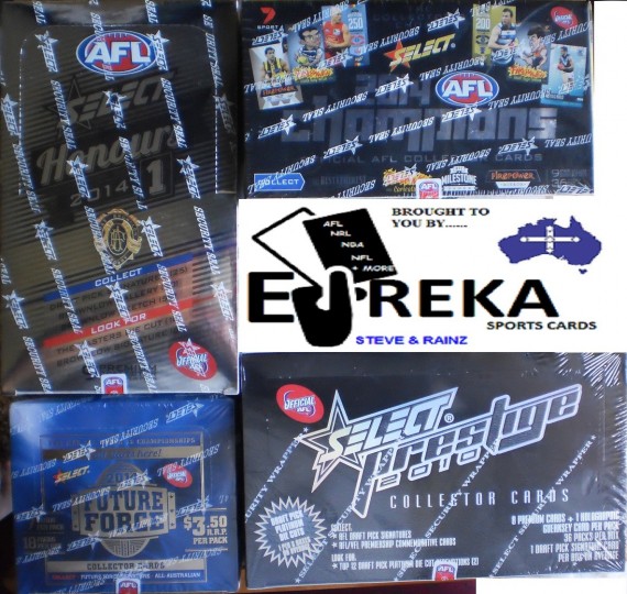 #162 EUREKA SPORTS CARDS AFL SELECT PRESTIGE HONOURS1 BREAK - SPOT 4