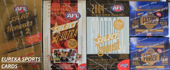 #166 EUREKA SPORTS CARDS AFL SELECT FAMOUS FIVE BREAK - SPOT 14