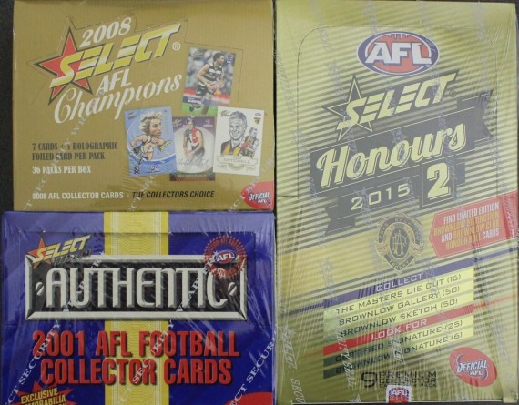 #180 EUREKA SPORTS CARDS AFL CAPTAIN ON DECK BREAK - SPOT 5