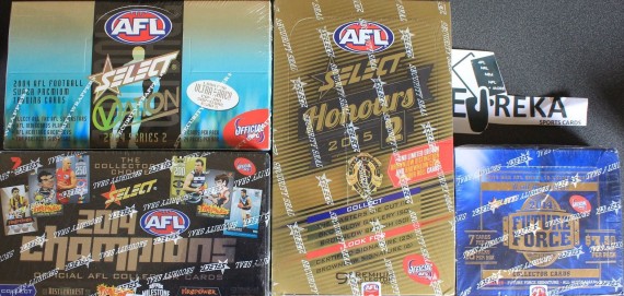 #194 EUREKA SPORTS CARDS AFL SELECT OVATION HONOURS BREAK - SPOT 10