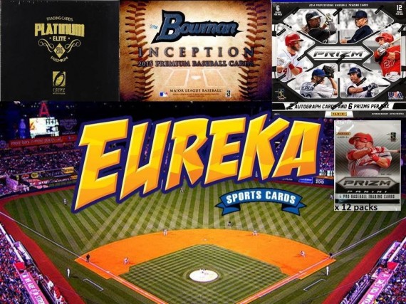 #211 EUREKA SPORTS CARDS MLB BOWMAN PLATINUM PRIZM BREAK - SPOT 14