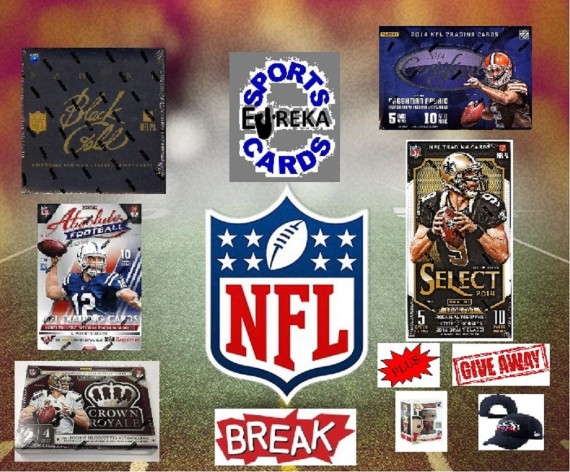 #212 EUREKA SPORTS CARDS NFL 2014 BOX BREAK  - SPOT 27