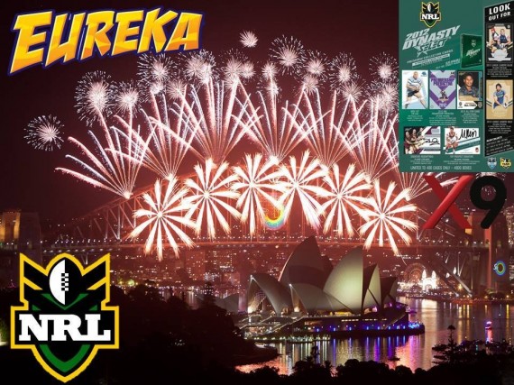 #218 EUREKA SPORTS CARDS NRL WELCOME TO 2016 CELEBRATION BREAK - SPOT 1