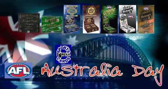 #239 EUREKA SPORTS CARDS AFL AUSTRALIA DAY BREAK - SPOT 10