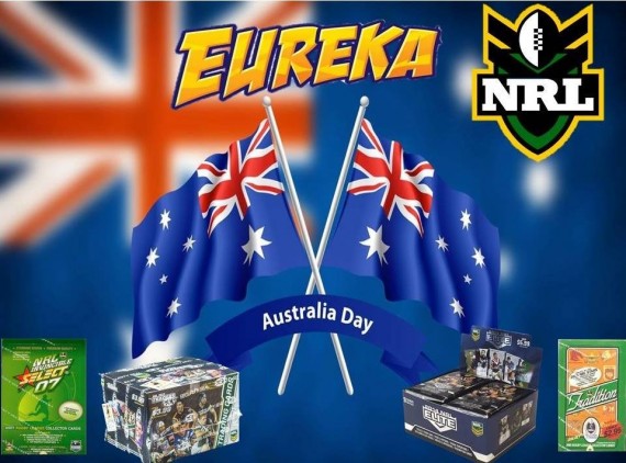 #240 EUREKA SPORTS CARDS NRL AUSTRALIA DAY BREAK - SPOT 8