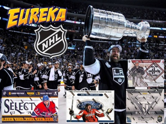 #249 EUREKA SPORTS CARDS NHL 4 BOX BREAK - SPOT 16