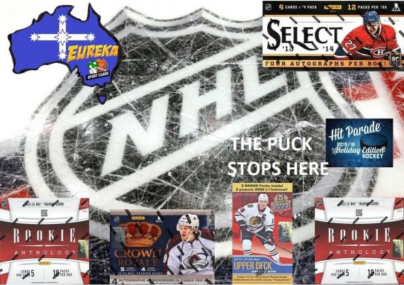 #289 EUREKA SPORTS CARDS NHL  THE PUCK STOPS HERE BREAK - SPOT 2