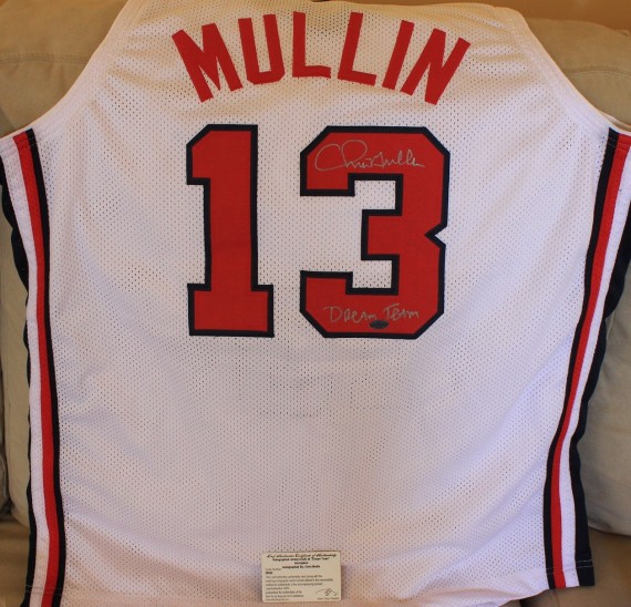 #311 NBA SUNDAY CHRIS MULLIN SIGNED DREAM TEAM JERSEY GIVEAWAY BREAK - SPOT 23