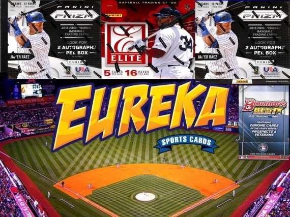 #314 EUREKA SPORTS CARDS MLB BASEBALL 4 BOX BREAK - SPOT 2