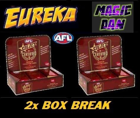#434 EUREKA SPORTS CARDS AFL 2016 SELECT CERTIFIED BREAK - SPOT 12