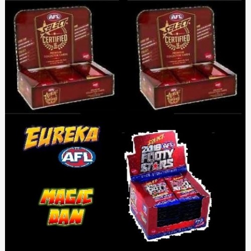 #430 EUREKA SPORTS CARDS AFL 2016 CERTIFIED STARS BREAK - SPOT 9