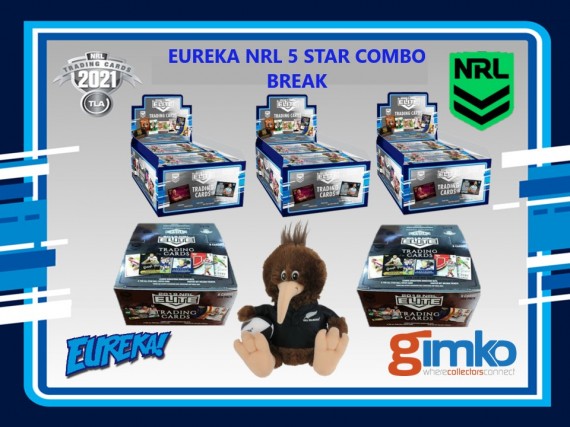 #1687 EUREKA NRL FIVE-STAR COMBO BREAK - SPOT 13