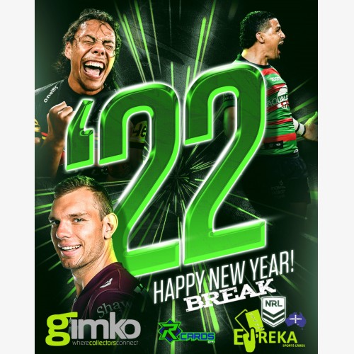 #1798 EUREKA NRL HAPPY NEW YEAR 2022 BREAK - SPOT 12