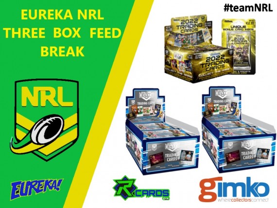 #2004 EUREKA NRL THREE BOX FEED BREAK - SPOT 16