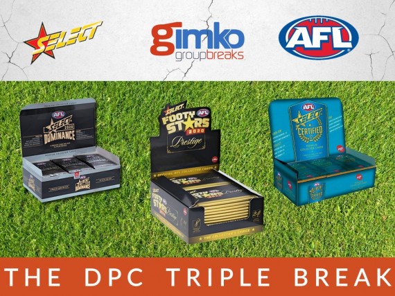 #1236 AFL FOOTBALL THE DPC TRIPLE  BREAK - SPOT 9