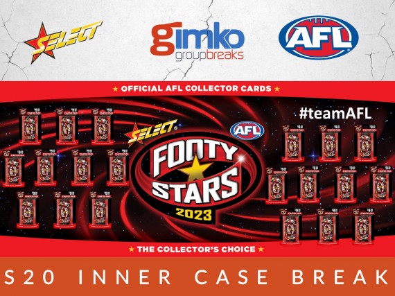 #2134 AFL FOOTBALL 2023 FOOTY STARS S20 INNER CASE BREAK - SPOT 7