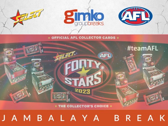 #2138 AFL FOOTBALL 2023 FOOTY STARS JUMBALAYA BREAK - SPOT 18