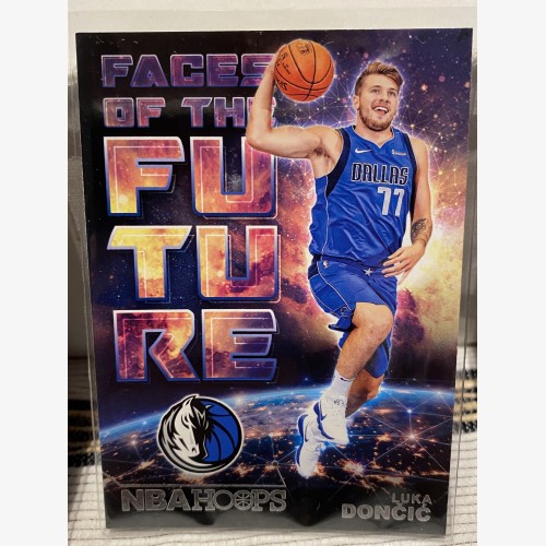 2018-19 Hoops Faces of the Future #3 Luka Doncic