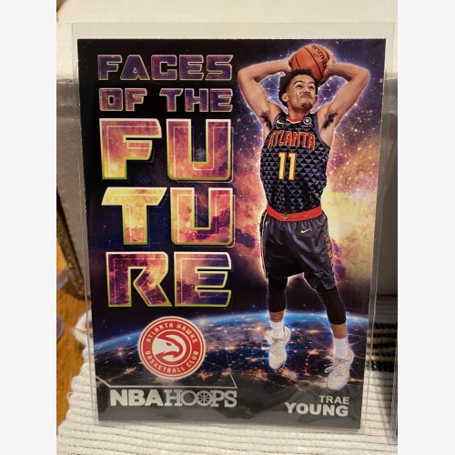 2018-19 Hoops Faces of the Future #5 Trae Young