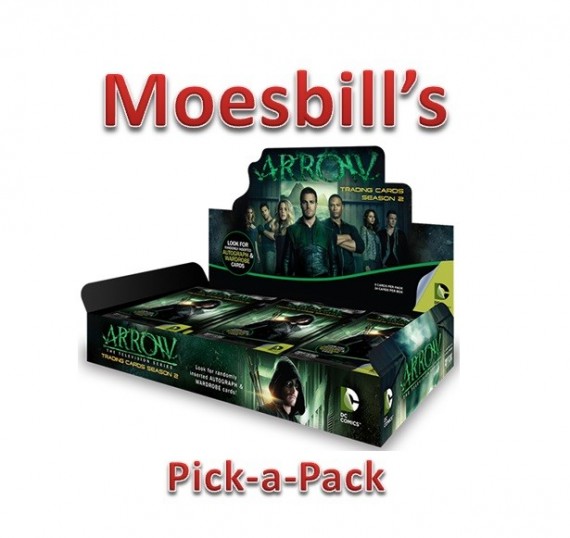 Moesbill Break #10 - Arrow the TV Series Season 2 Pick-a-Pack Break - Pack 1