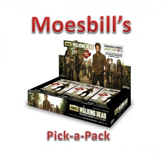 Moesbill Break #14 - The Walking Dead the TV Series Season 3 Part 1 Pick-a-Pack Break - Spot 11