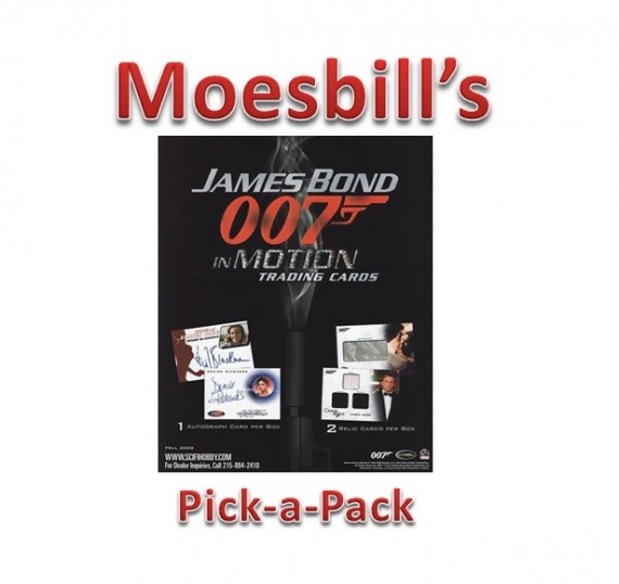 Moesbill Break #15 - JAMES BOND IN MOTION Pick-a-Pack Break - Spot 12