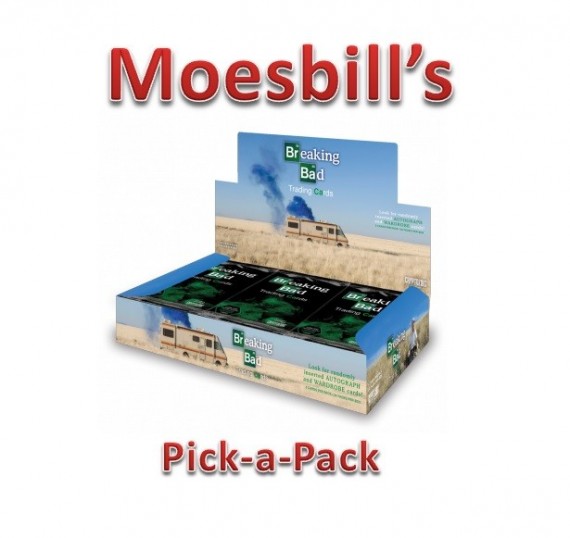 Moesbill Break #39 - Breaking Bad the TV Series Season 1 - 5 Pick-a-Pack Break - Spot 1