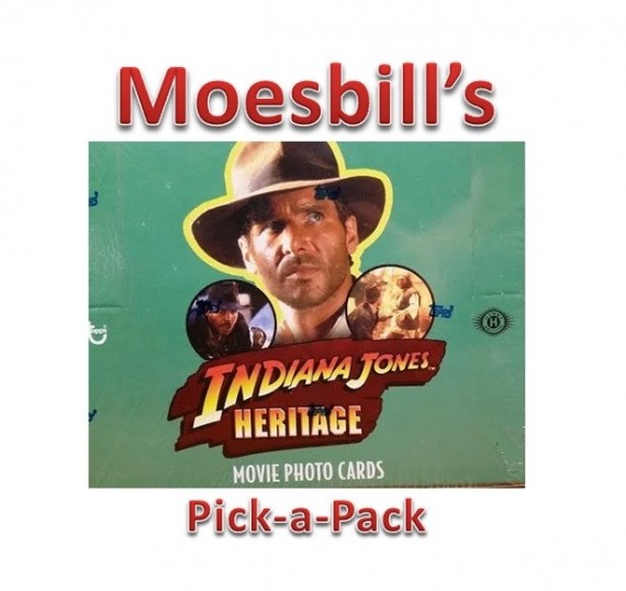 Moesbill Break #58 - INDIANA JONES HERITAGE Pick-a-Pack Break - Spot 8
