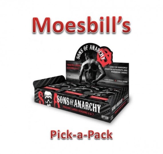 Moesbill Break #71 - Sons of Anarchy Season 6&7 Pick-a-Pack Break - Spot 9