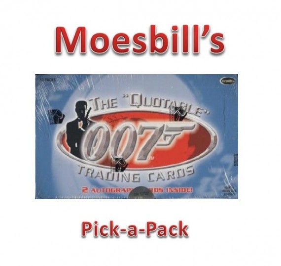 Moesbill Break #55 - JAMES BOND The Quotable Pick-a-Pack Break - Spot 19