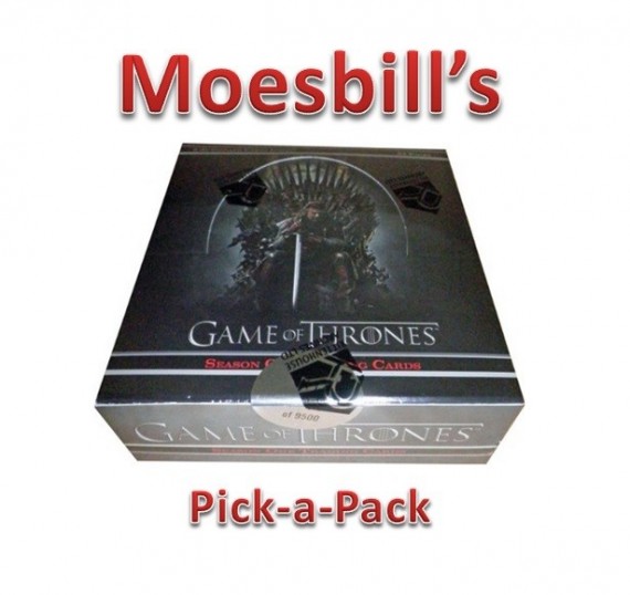 Moesbill Break #80 - Game of Thrones Season 1 Pick-a-Pack Break - Spot 4