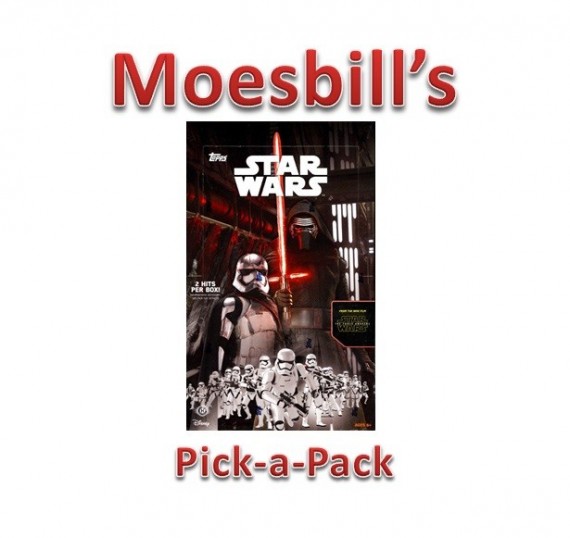 Moesbill Break #87 - The Force Awakens Series 1 Hobby Box Pick-a-Pack Break - Spot 5
